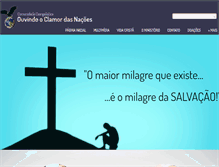 Tablet Screenshot of ouvindooclamordasnacoes.com.br